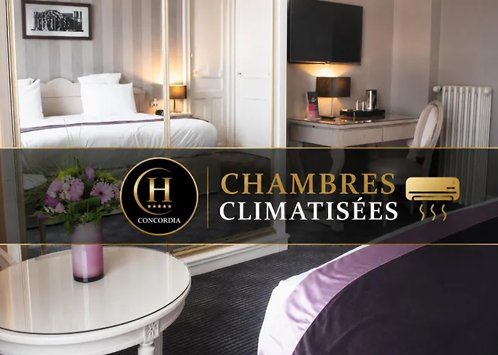 Hotel Concordia Le Mans Centre Gare
